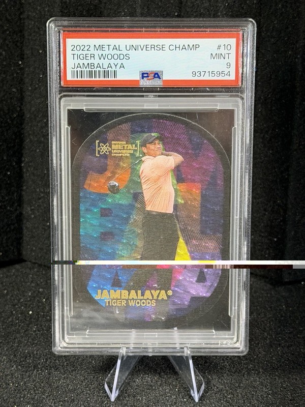 2022 Tiger Woods Metal Universe Jambalaya #10 PSA 9 Mint SSP GRAIL GOAT Rare 🔥