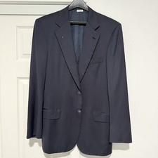 Brioni Suit Men s Nomentano Navy Wool Blazer Jacket Size 40R Read Description