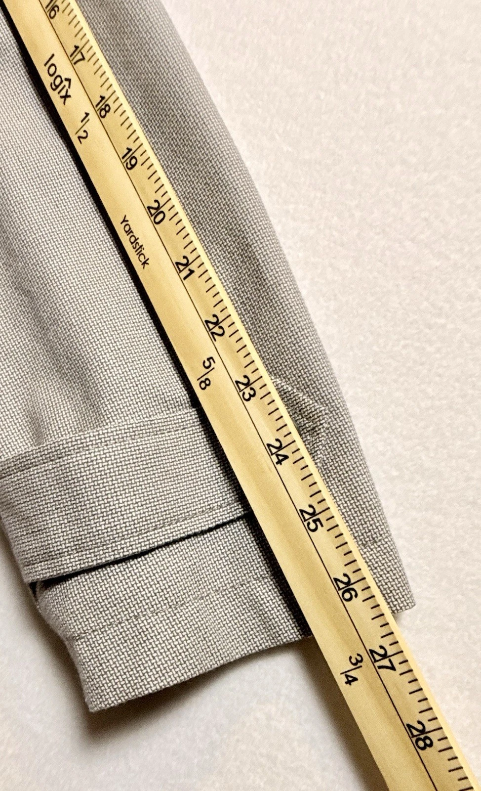Banana Republic Men’s MAC JACKET-P Gray Lined Cotton Mac Jacket Button M - product detail image 14