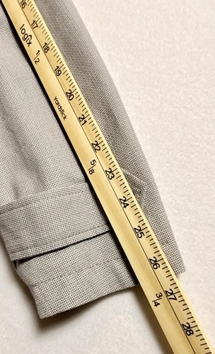 Banana Republic Men’s MAC JACKET-P Gray Lined Cotton Mac Jacket Button M image 14