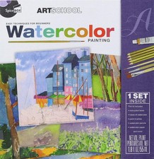 Watercolor Painting Art School 