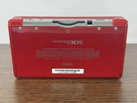 Nintendo 3DS Flame Red Console CTR-001 USA - Tested - USB-C Charging