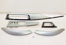 ✅ 12-18 OEM BMW F33 435 Central Console Dash Doors Aluminum Interior Trim SET*