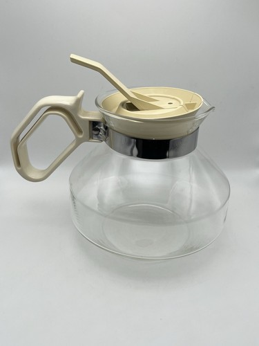 RAR Vintage Gemco Great American Pfeifglas Wasserkocher mit Spezialwärmer - Bild 7 von 7