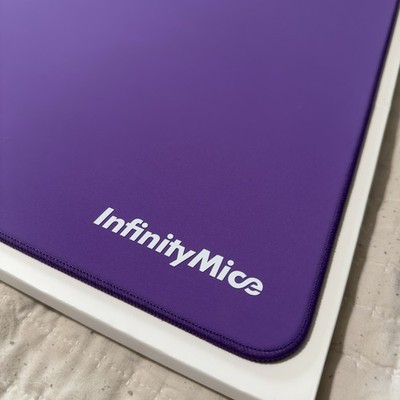 InfinityMice Infinite Speed V2 Gaming Mousepad, 490x420mm, Purple