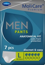 PREMIUM - Men Pants - Slips Absorbants pour Hommes - Niveau d'Absorption = 5 ...