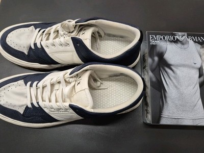 AX Armani Exchange Sneaker Herren Freizeitschuhe Turnschuhe Sportschuh + TankTop