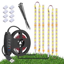 Grow Light Strip Waterproof Grow Lights for Indoor Plants Full Spectrum Plant...