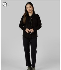 NWT 32 Degrees SZ 8 Black Relaxed Fit Sweatpants Stretch Comfort Jeans  8964