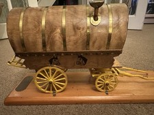 Wooden Gypsy Wagon Model