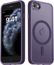for iPhone SE Case 2022 3rd /2020 2nd , iPhone 8/7 Case, Magnetic Phone Cover, C