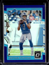 2017 Donruss Optic #94 Matthew Stafford Purple Prizm /50 Detroit Lions NM-MINT++
