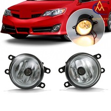 Halogen Fog Lights Lamps Rhlh Side For 2009-2012 Toyota Camry Yaris Lexus Front