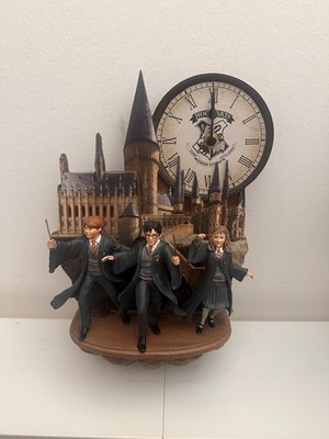 Harry Potter Wanduhr Bradford Exchange Hogwarts leuchtet NEU ovp Zertifikat