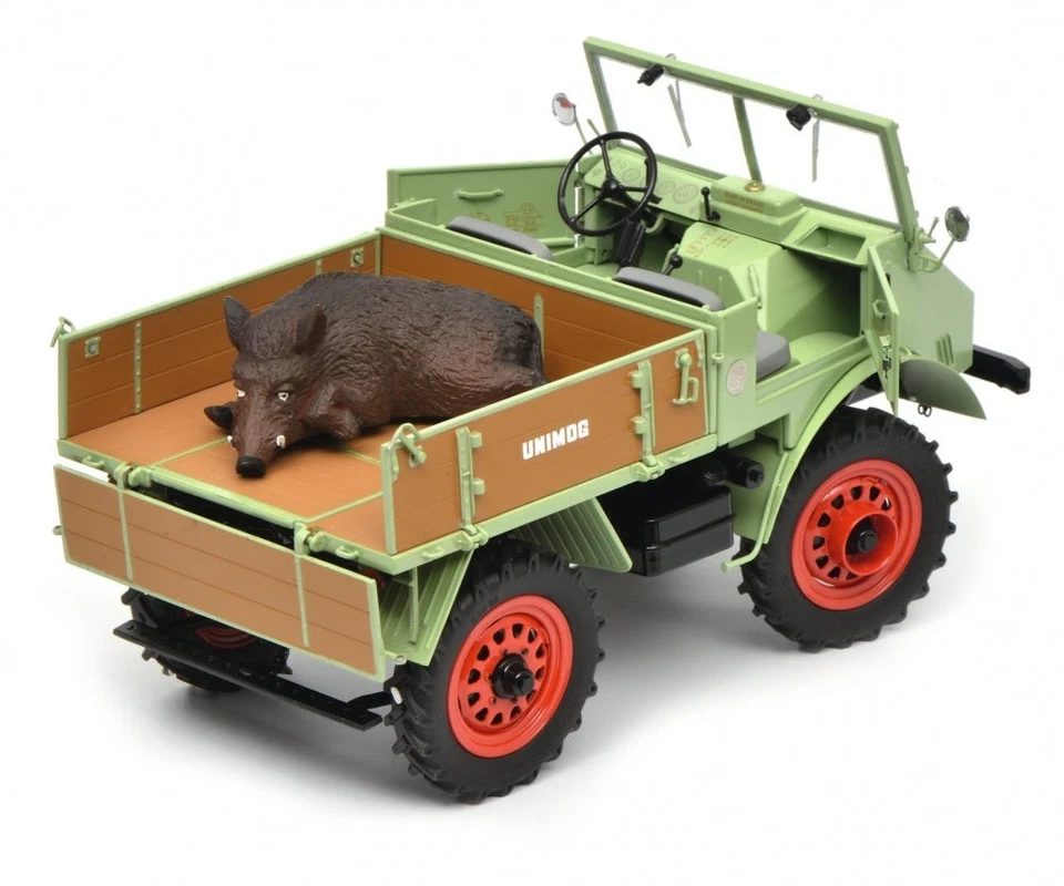UNIMOG 401 vert 1/18 1:18 SCHUCO 450014700 - Photo 2/3