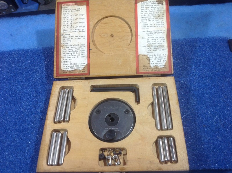 penz center finder- 2 1/2"-6 1/2" ( mishawaka in.)