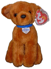 TY Beanie Baby - CITO the Rescue Dog (Montecito Mudslide) LIMITED EDITION MWMTs