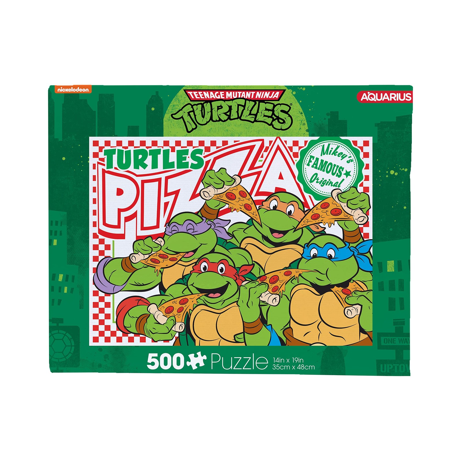AQUARIUS - Teenage Mutant Ninja Turtles Pizza 500 Piece Jigsaw Puzzle 4590₽