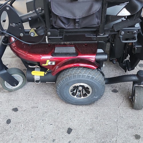 Jazzy Jazzy 6 Red Powerchair Mobility Scooter