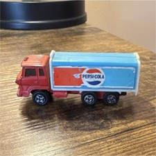 Camion de livraison jouet Pepsi rouge bleu blanc thème soda véhicule de collection