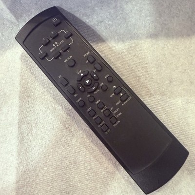 Vintage 1990s 6-Disc CD Direct Access Remote Control   Tested IR Output