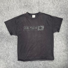 Vintage Boeing F/A-18E/F Shirt Mens Large Super Hornet Black Short Sleeve Tee
