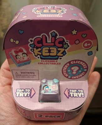 Clickeez CLIC KEEZ Clickable Collectibles Series 1 MysteryBox 2 Pack New VIRAL