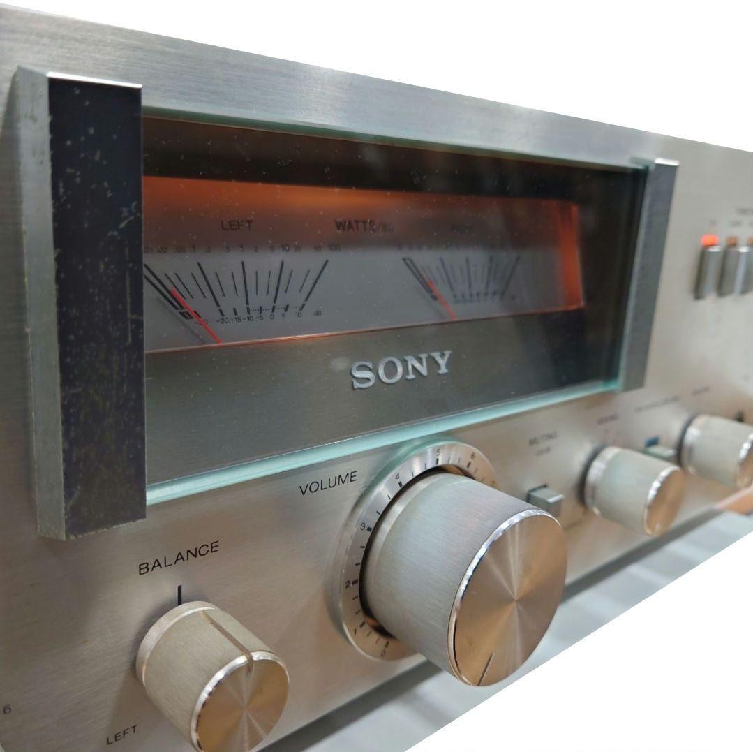 SONY プリメインアンプ TA-313 ソニー 大型パワーメーター 動作品 Sony TA-313 Integrated Stereo Amplifier Vintage Analog Amp Meter
