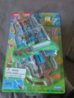 Vintage Teenage Mutant Ninja Turtles TMNT Mini Mutants Carry Along Sai Playset