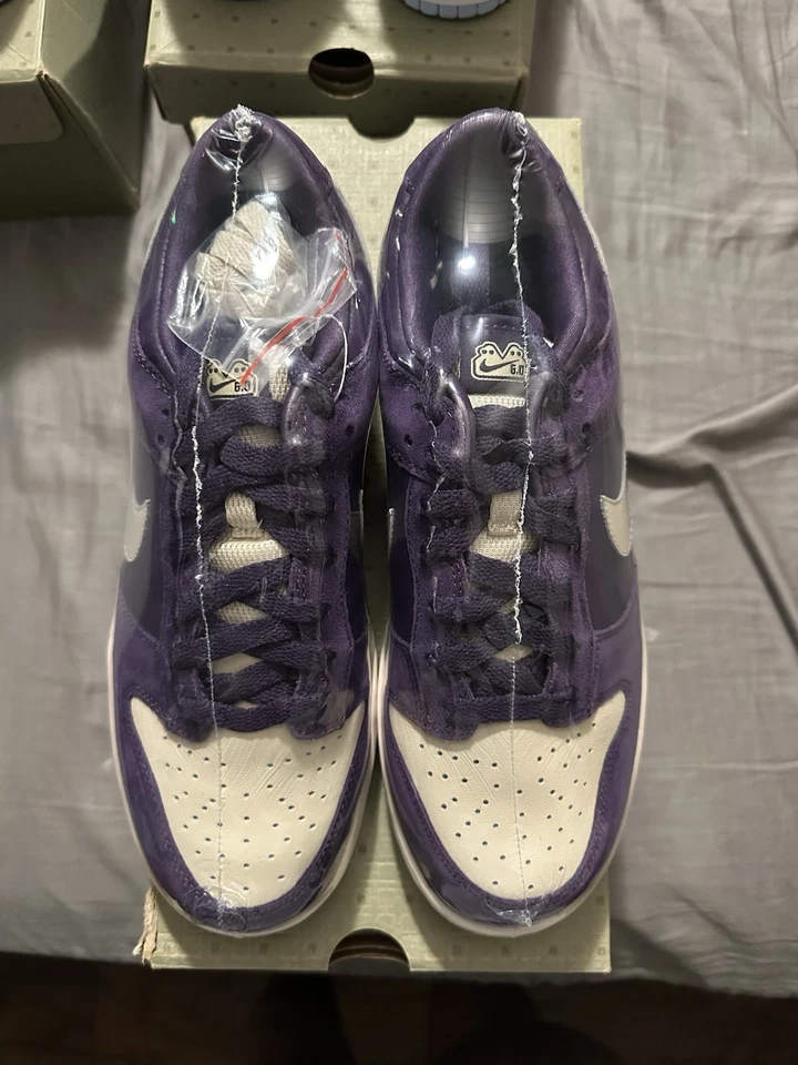 Nike Dunk Low 6.0 Quasar Púrpura EE. UU. 8M 314142 511 RARAS Y NUEVAS. Foto 2 de 4