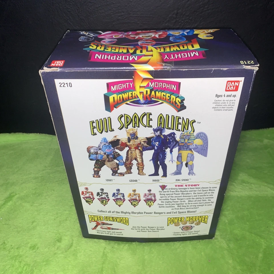 Figura Bandai 1993 Mighty Morphin Power Rangers 'Bones' Evil Space Aliens Foto 4 de 4