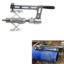 Openbox Dia:2.95-7.87INCH PE Manual Rotary Pipe Scraper, PE Peeler Gas Pipeline
