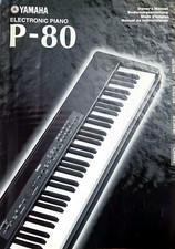 Yamaha P-80 Electronic Digital Piano Keyboard Original Owner's Manual Book Japan