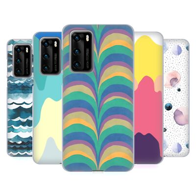 OFFICIAL NINOLA MODERN 2 SOFT GEL CASE FOR HUAWEI PHONES 4
