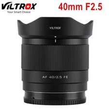 VILTROX 40mm F2.5 Auto Focus Full Frame Portrait Lens for Sony E-Mount Cameras