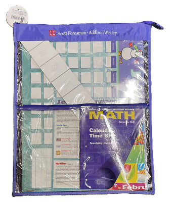 Scott Foresman-Addison Wesley MATH Calender/Time Kit, Grades 3-5