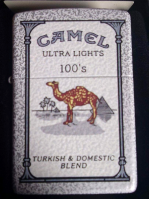 Zippo Camel Ultra Lights 100