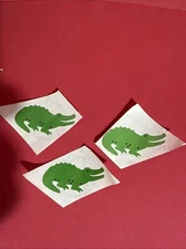 Mrs Grossman’s Stickers By The Yard VINTAGE 1981 Alligator Lot Of Three