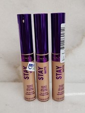Lot Of 3 RIMMEL STAY MATTE CONCEALER 161 NUDE.