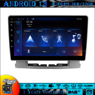 9''Android 13 Autoradio GPS Navigation Carplay DAB For Opel Astra J Buick Excelle