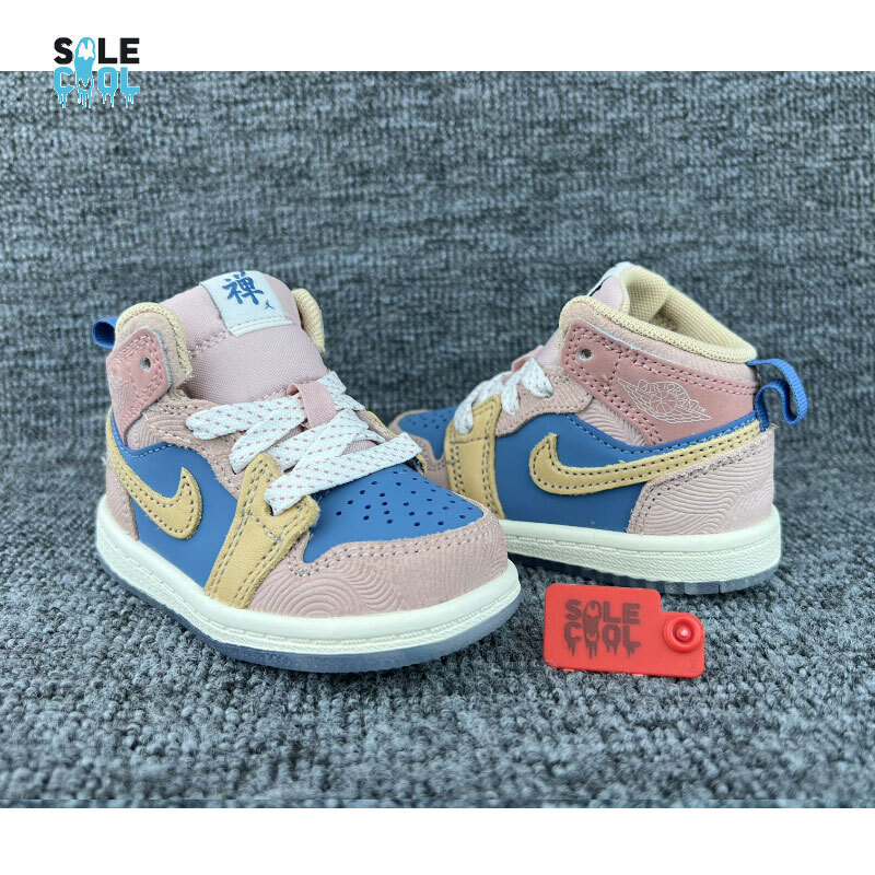 NIKE AIR JORDAN 1 AJ1 MID TD TODDLERS Shoes FN7539-400 | eBay