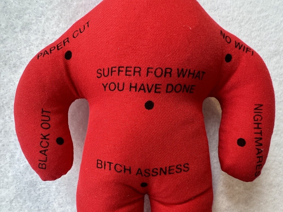 Supreme Voodoo Doll With Pins Red 19FW Complete Kit Genuine