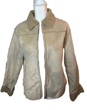 Izod Outerwear Very Warm Jacket Beige Size M