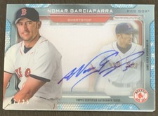Nomar GARCIAPARRA🔥2014 Topps Update Strata Relic AUTO #SSR-NG 7/25 NM Red Sox