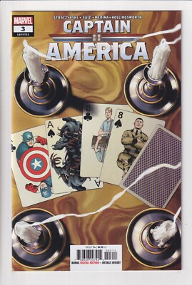 CAPTAIN AMERICA #3 NM 2023 Marvel comics A-Z single