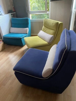 Bonjour je vend 3 chauffeuses Chateau d' Ax 3 couleurs - Photo 1/4