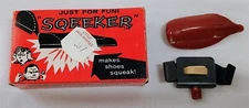 Vintage Sqeeker Toy Shoe Squeaker Box Novelty Trick No.684 1959 H.Fishlove 