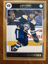 20-21 UD Series 1 Hockey Gold Opee Chee Glossy Rookies R-4 Liam Foudy