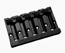Black Badass V ™ Bass Bridge for 5-string Fender P/Jazz Bass® BB-3345-003
