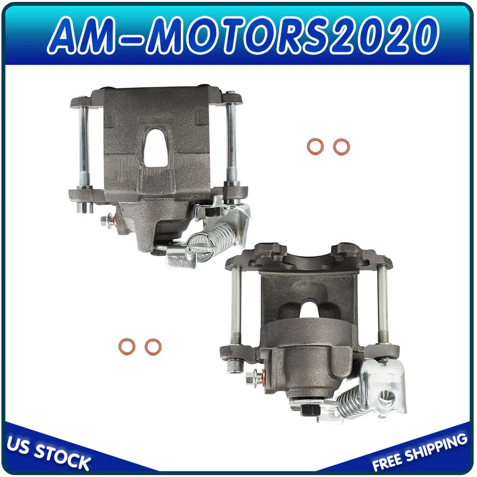 Пара задних тормозных суппортов для 2-дверного базового купе Cadillac Eldorado 1979-85 годов выпуска - Изображение 3 из 4